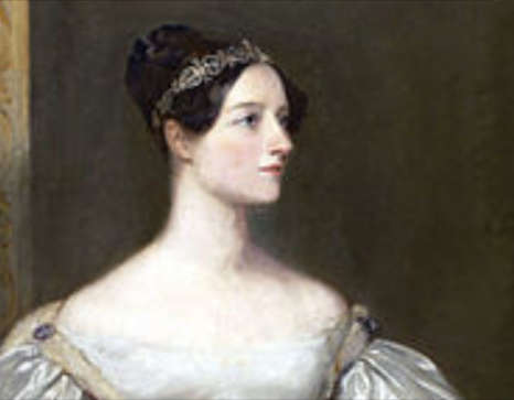 Portrait von Ada Lovelace (1836)
Gemalt von Sarah Carpenter